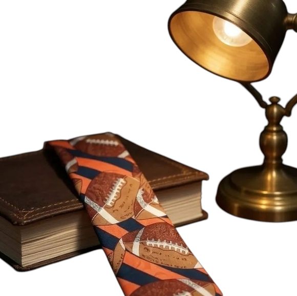 Vintage Tie Robert Talbott ELJO's University of Virginia Football Silk - Picture 2 of 12